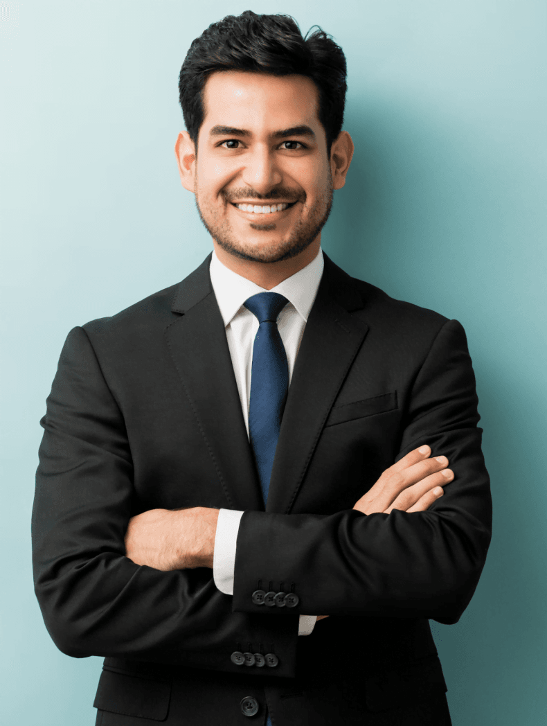 man in a suit